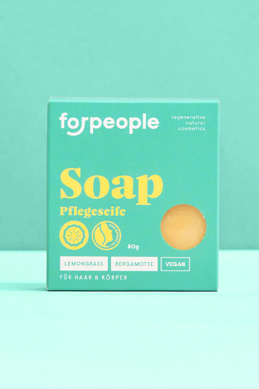 4 People Who Care Seife Bergamotte Lemongrass
