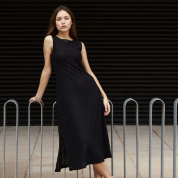 Amt Kleid Midnight Dress Black