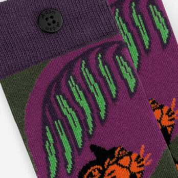 Adam Socken Green Jungle Tiger 01