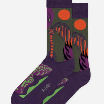 Adam Socken Green Jungle Tiger 02