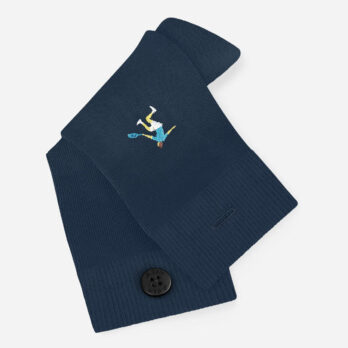 Adam Socken Tennisspieler Navy 01