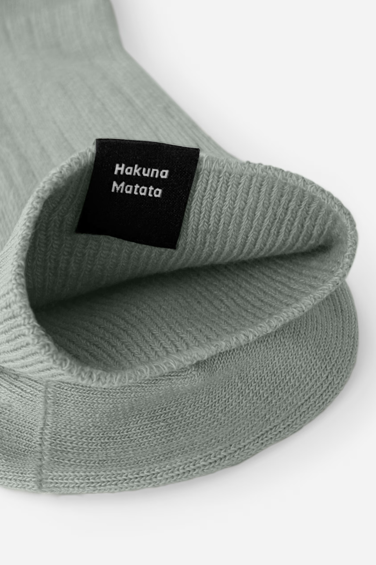 Adam Socken Rib Sage Swamp 2