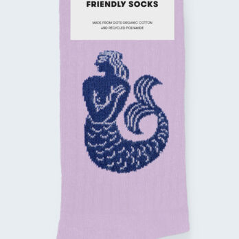 Adam Tennissocken Mermaid Lila 2