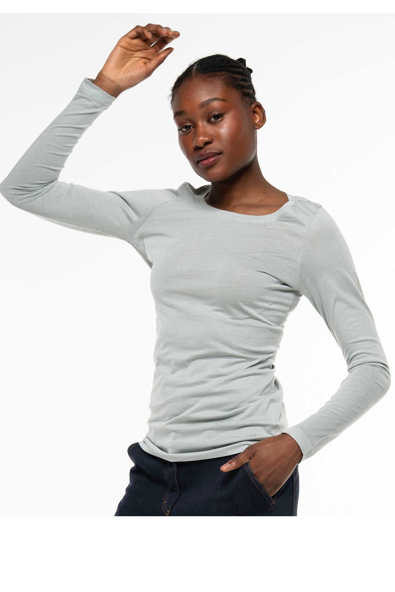 Alma & Lovis Pure Shirt Longsleeve Opal D