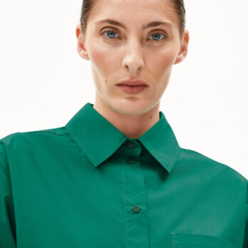 Armedangels Bluse Maalgaa Emerald Green 1