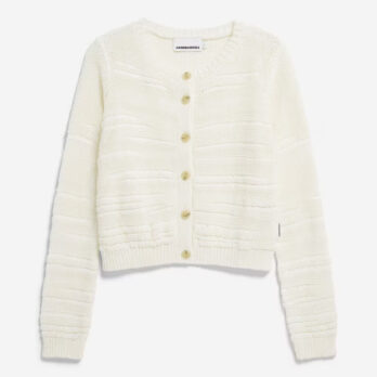 Armedangels Cardigan Gilaah Light Oatmilk5