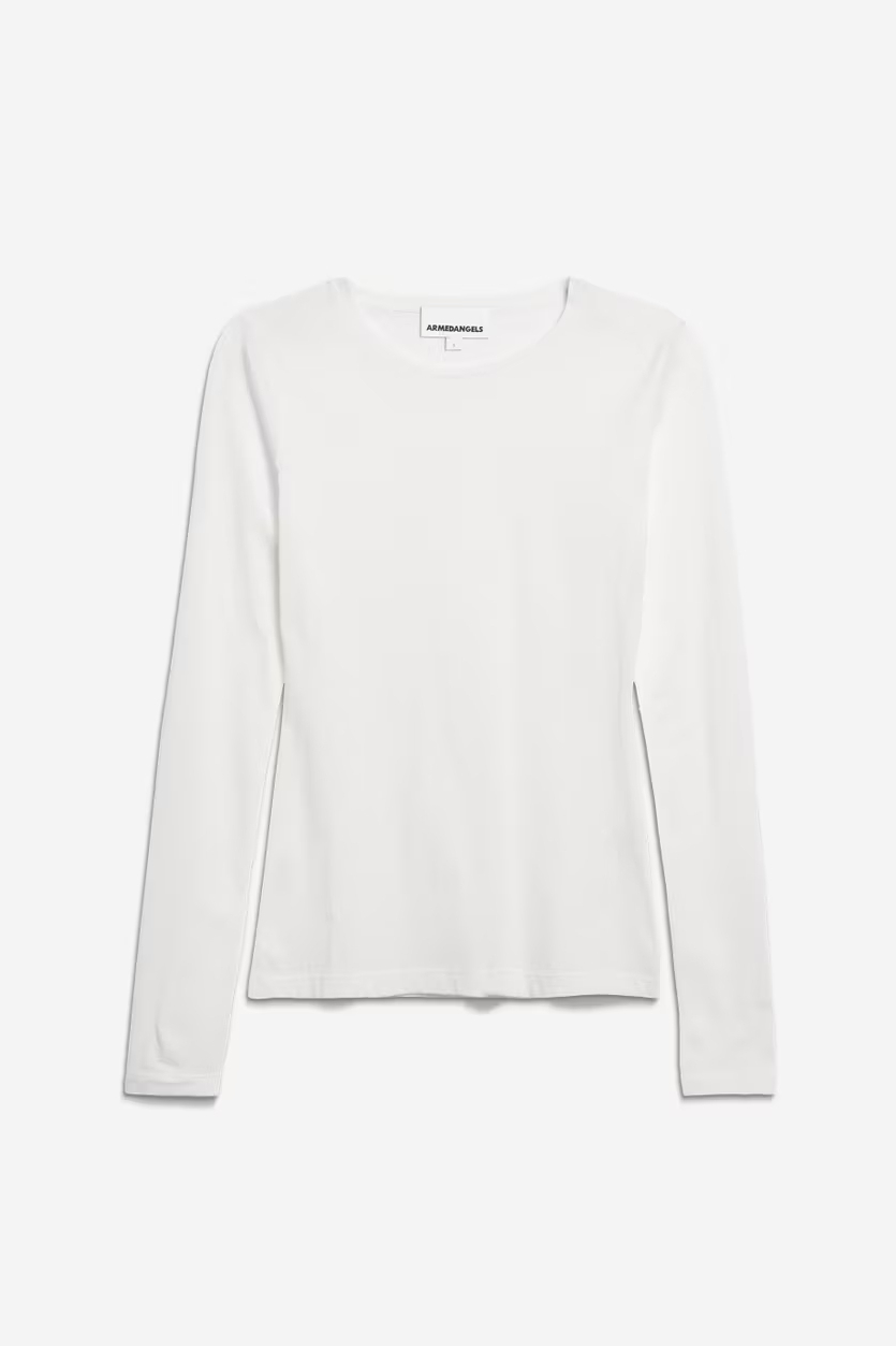 Armedangels Longsleeve Enricaa Offwhite1