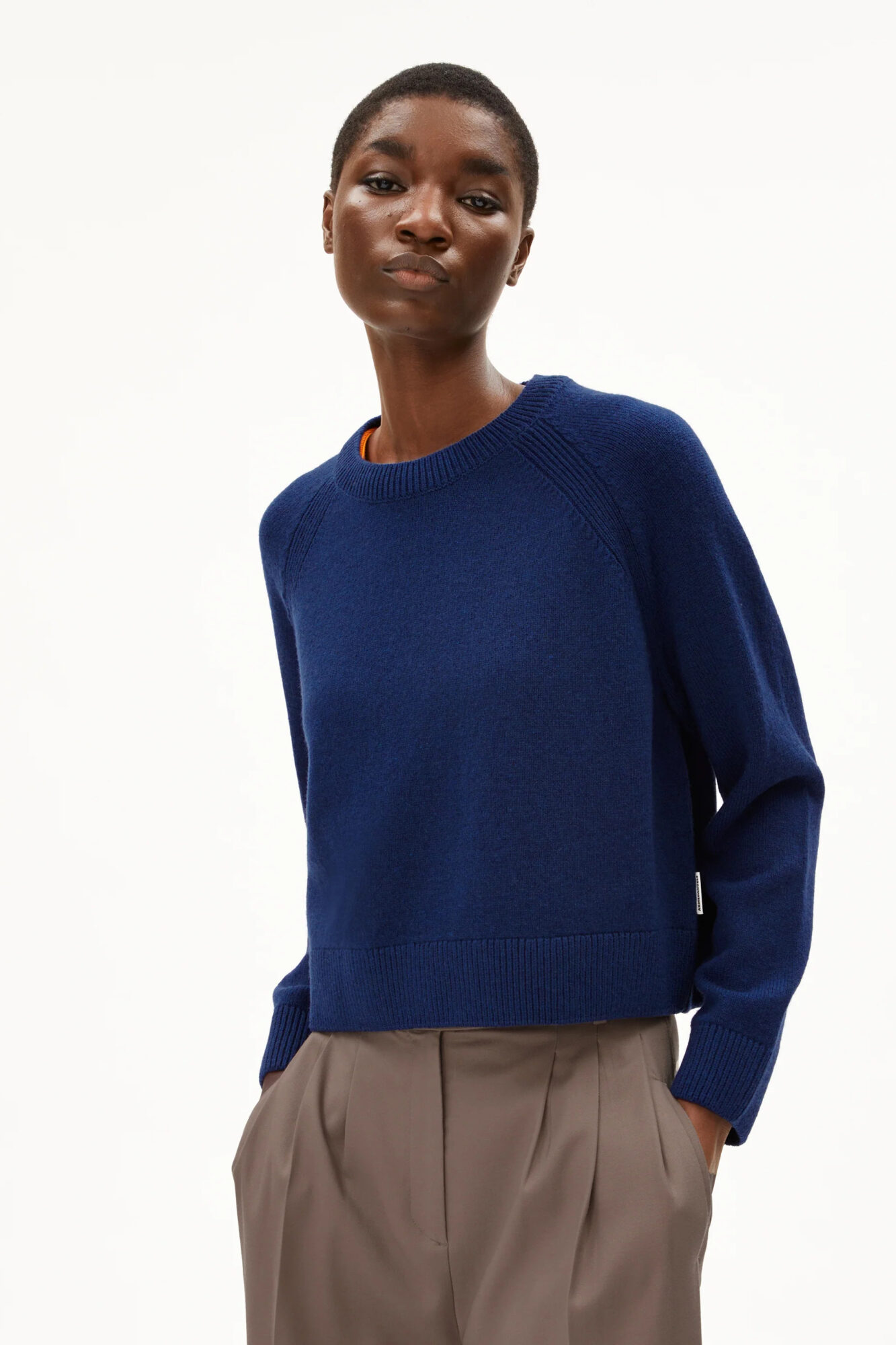 Armedangels Pulli Diliriaa Reglana Blue Noon4