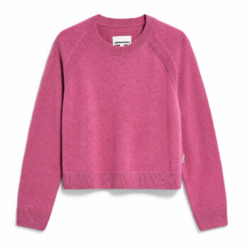 Armedangels Pullover Diliriaa Reglanaa Crushed Berry2