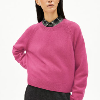 Armedangels Pullover Diliriaa Reglanaa Crushed Berry5