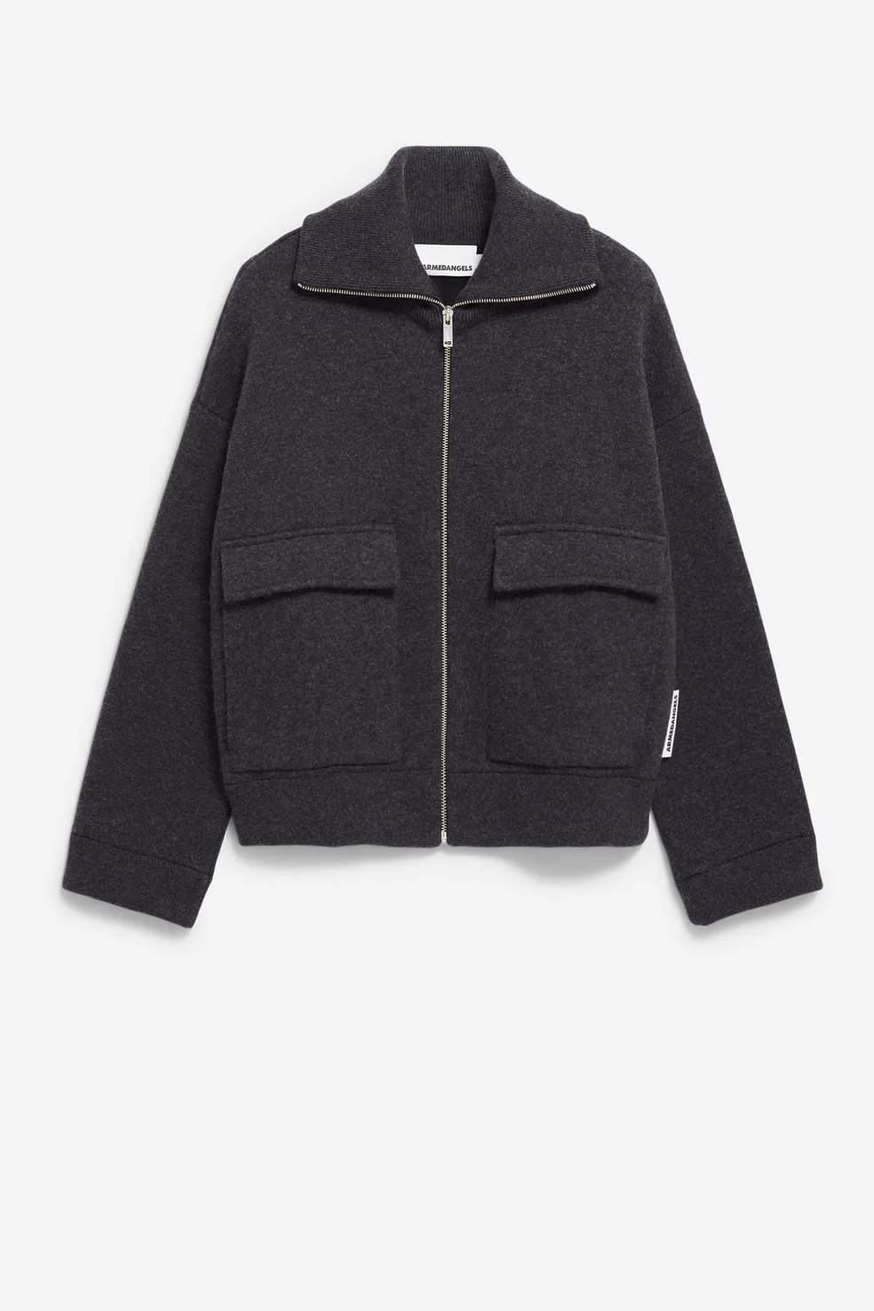 Armedangels Strickjacke Joaniaas Steel Melange 8