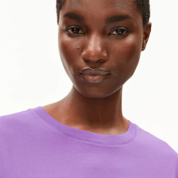 Armedangels T Shirt Idaara Orchid2