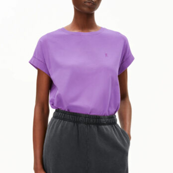 Armedangels T Shirt Idaara Orchid5