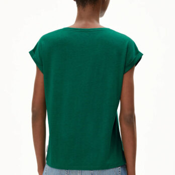 Armedangels T Shirt Jilaana Emerald Green 2