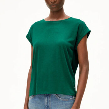 Armedangels T Shirt Jilaana Emerald Green 4