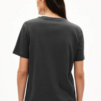 Armedangels T Shirt Luaala Difference Dark Steel3