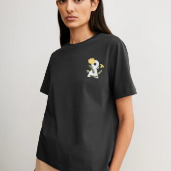 Armedangels T Shirt Luaala Difference Dark Steel4