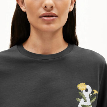 Armedangels T Shirt Luaala Difference Dark Steel5