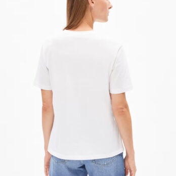 Armedangels T Shirt Lualaa White1