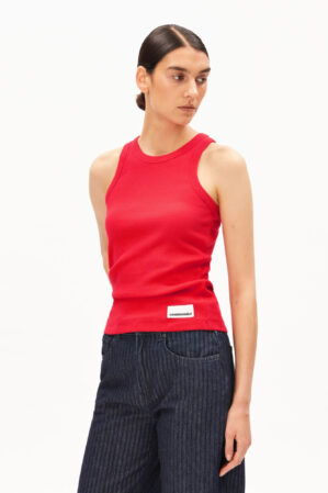 Armedangels Top Kanitaa Mars Red 2