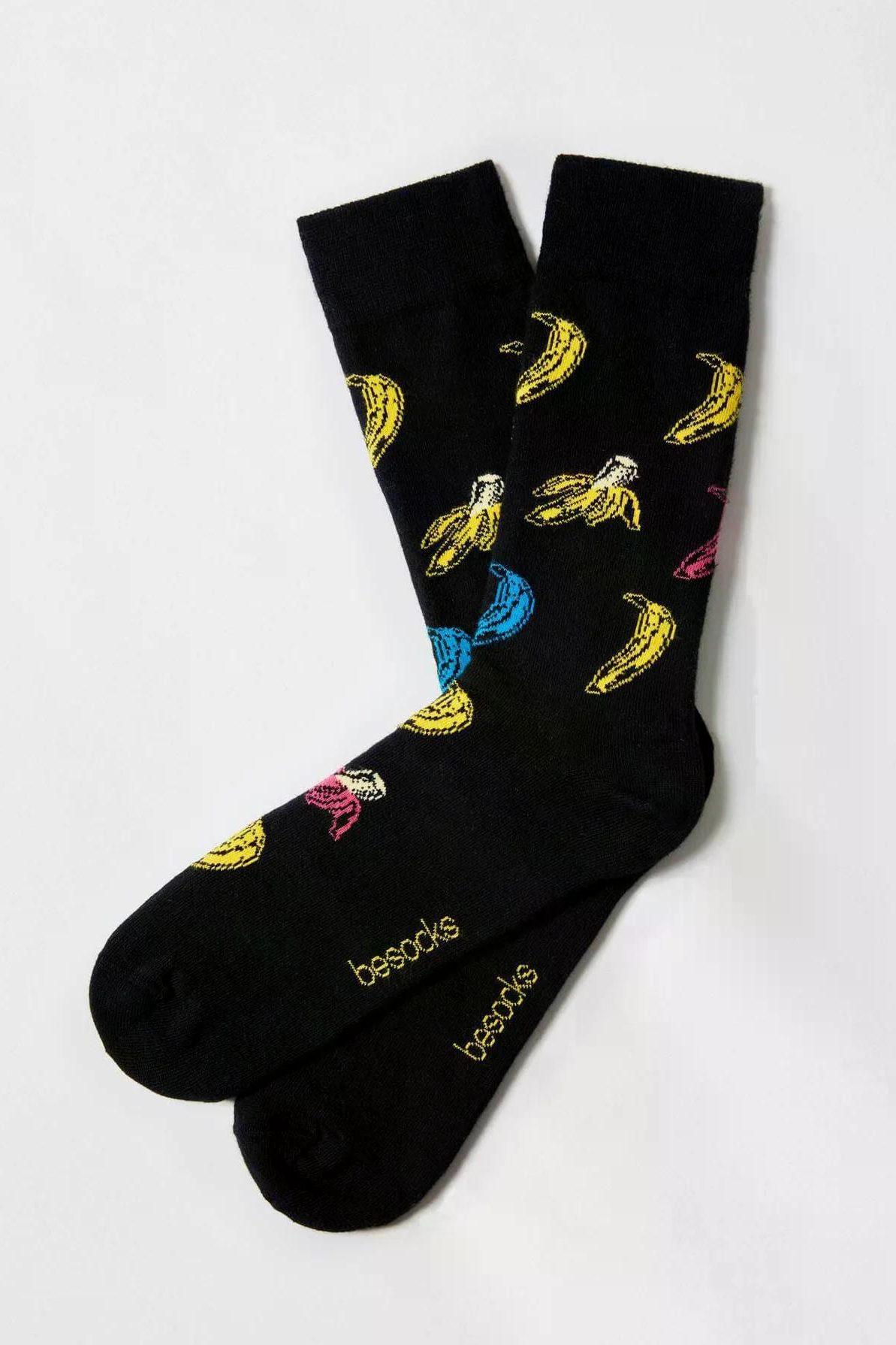 Besocks Socken Bebanana Schwarz2