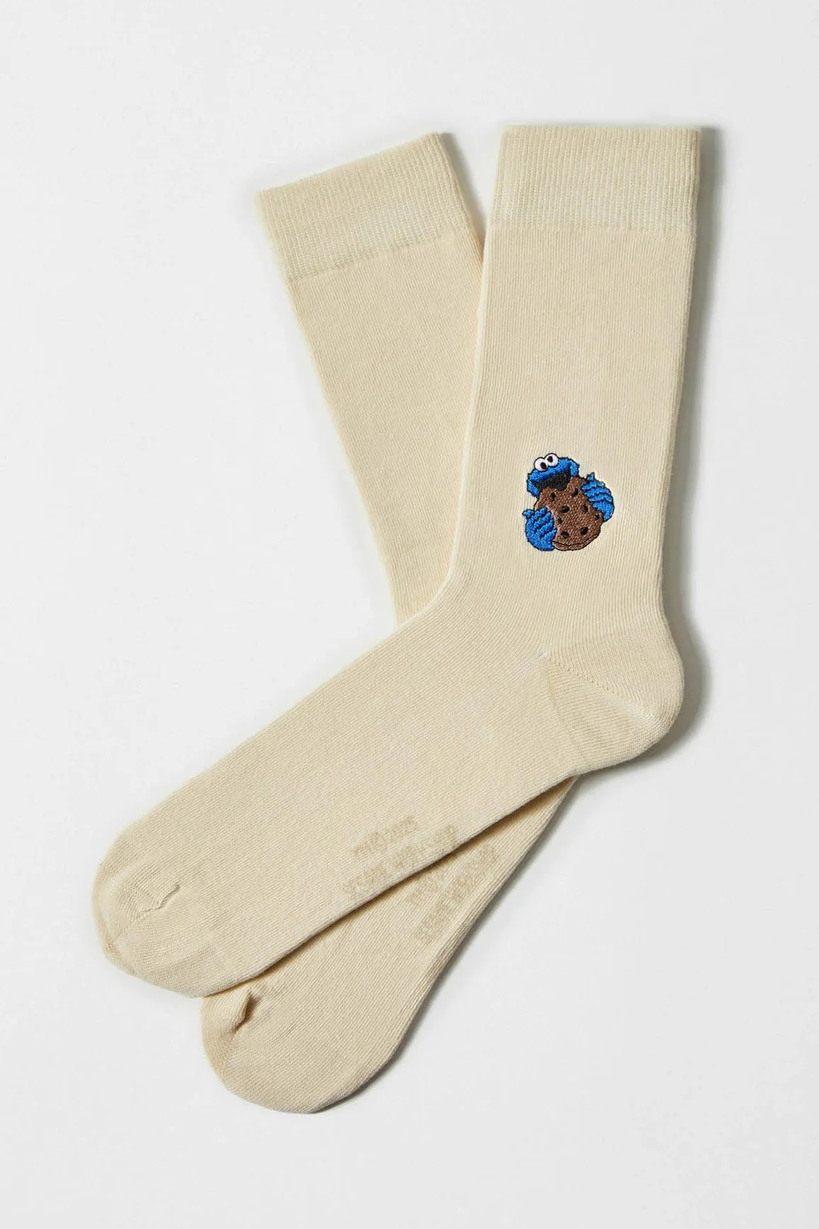 Besocks Socken Krümelmonster Stick Creme