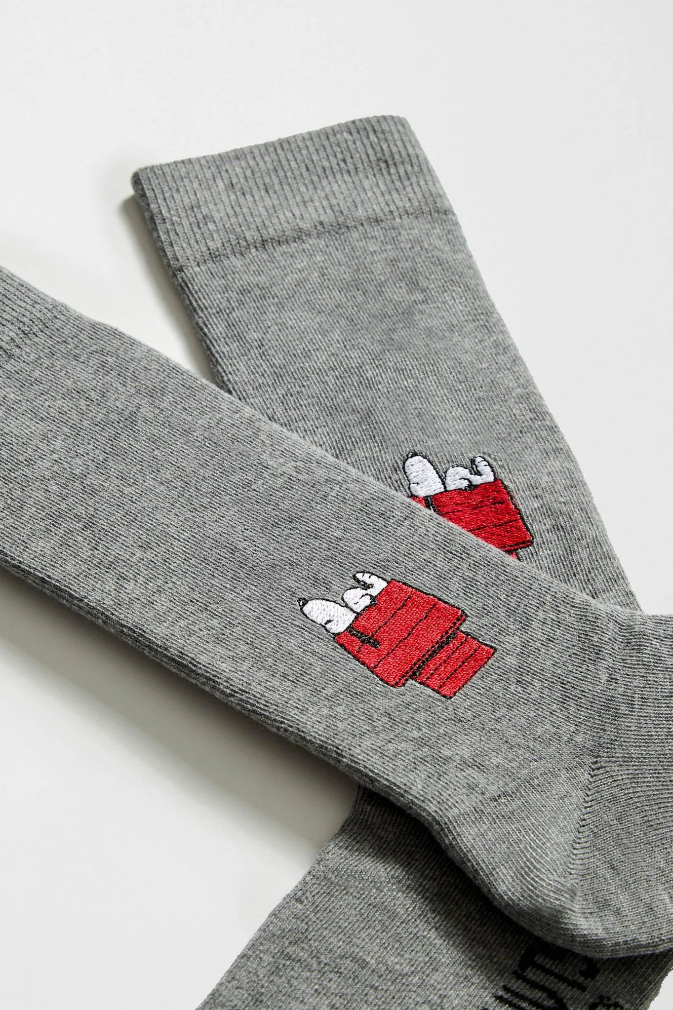 Besocks Socken Snoopy Stick Grau