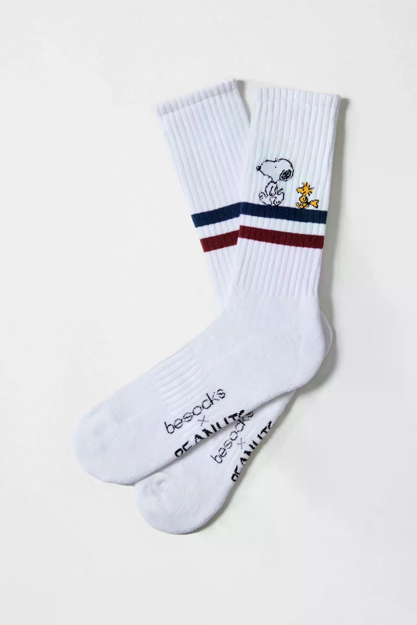 Besocks Tennissocken Snoopy Stripes