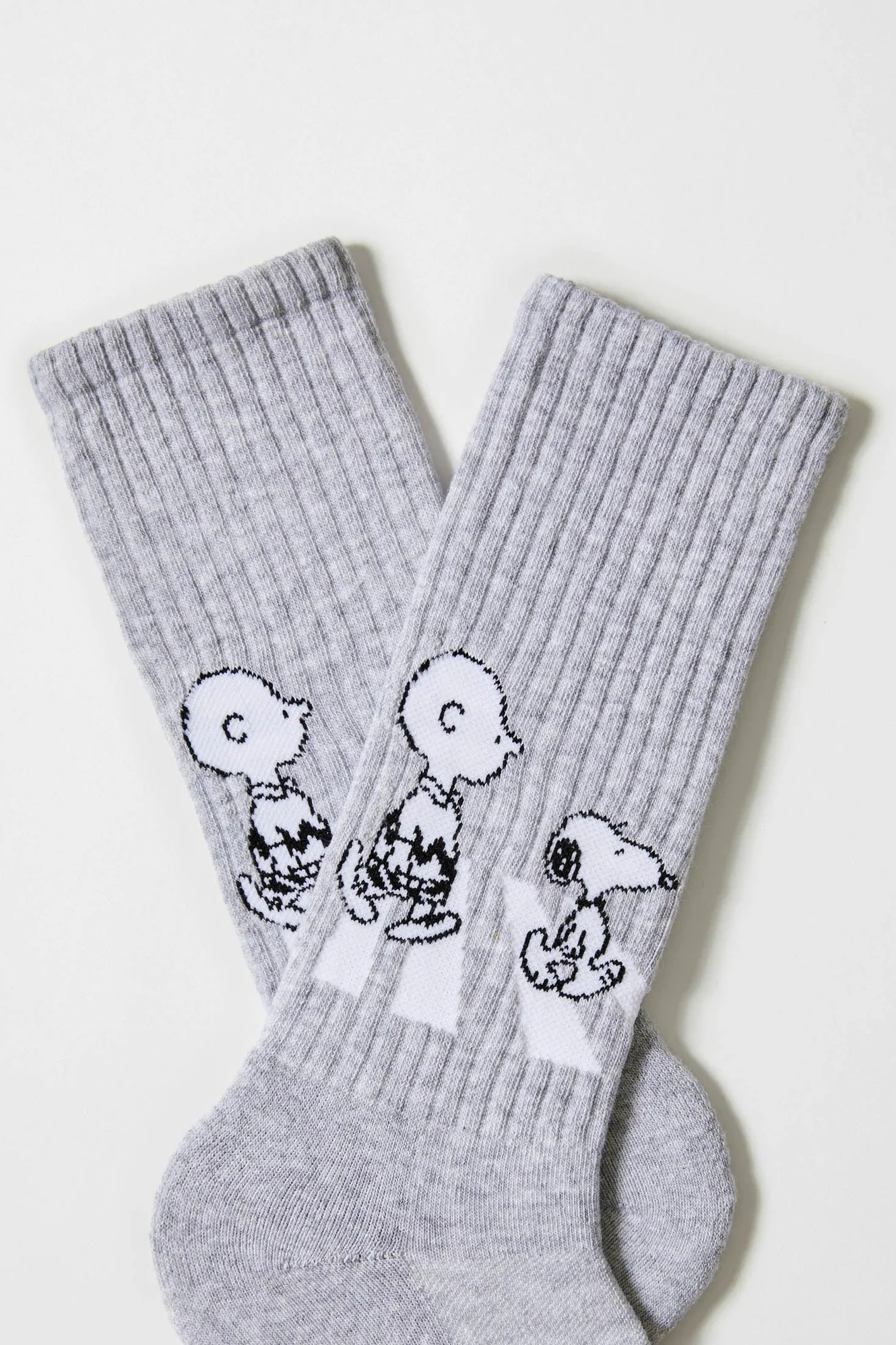 Besocks Tennissocken Snoopy Walk Grau 1