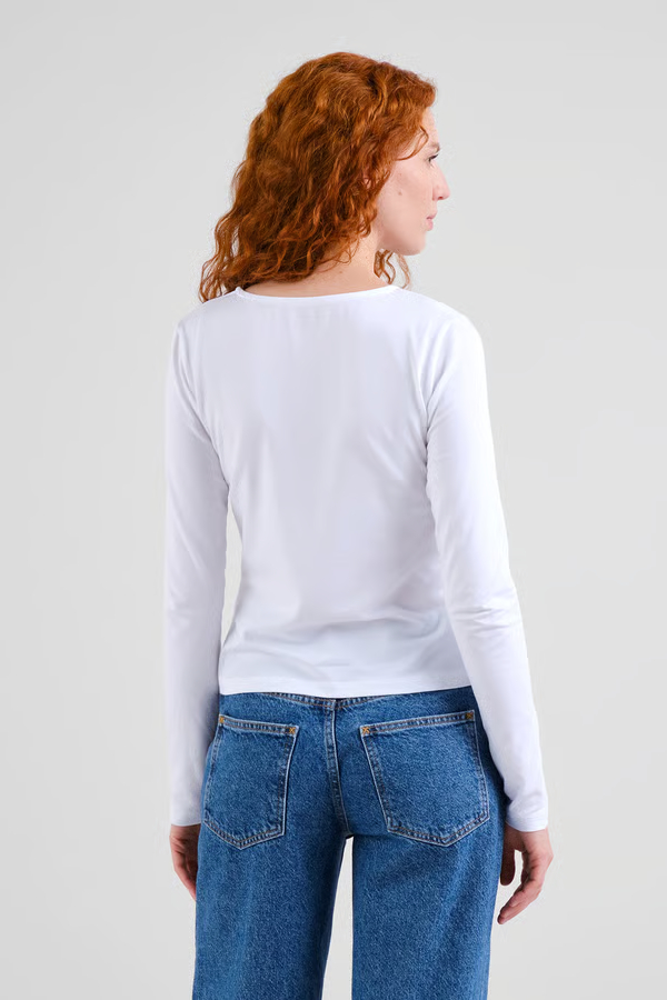 Dedicated Longsleeve Salmis White4