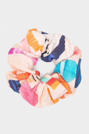 Dedicated Scrunchie Summer Abstract multicolor