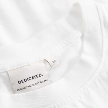 Dedicated T Shirt Vadstena Lemon Branch White1