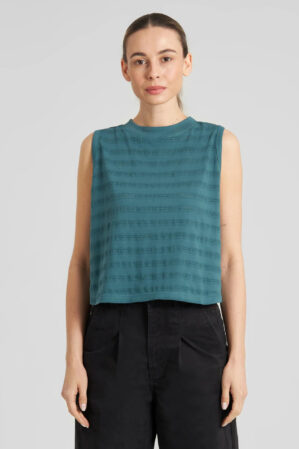 Dedicated Top Namsos Lace Green Mediterranea