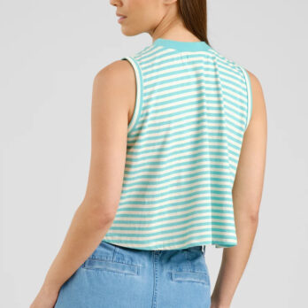 Dedicated Top Namsos Stripes Pool Blue1