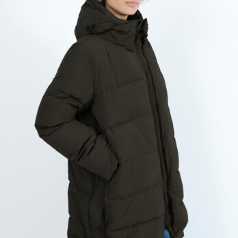 Embassy Fargo Puffer Jacket Black Olive 0005