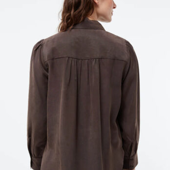 Givn Bluse Kasia Coffee Brown
