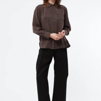 Givn Bluse Kasia Coffee Brown2