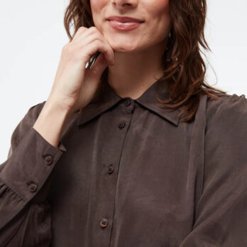 Givn Bluse Kasia Coffee Brown3