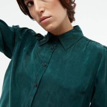 Givn Bluse Kasia Dark Teal 1