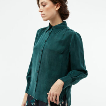 Givn Bluse Kasia Dark Teal 2