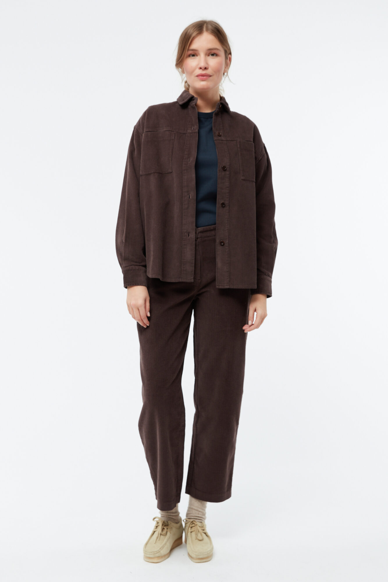 Givn Cordhose Coralie Coffee Brown 4