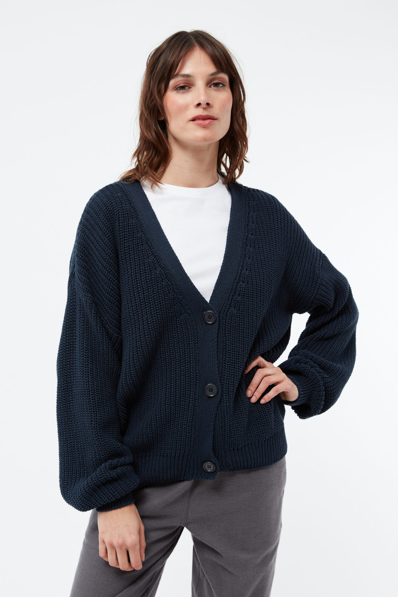 Givn Strickjacke Gbdesiree Midnight Blue 1