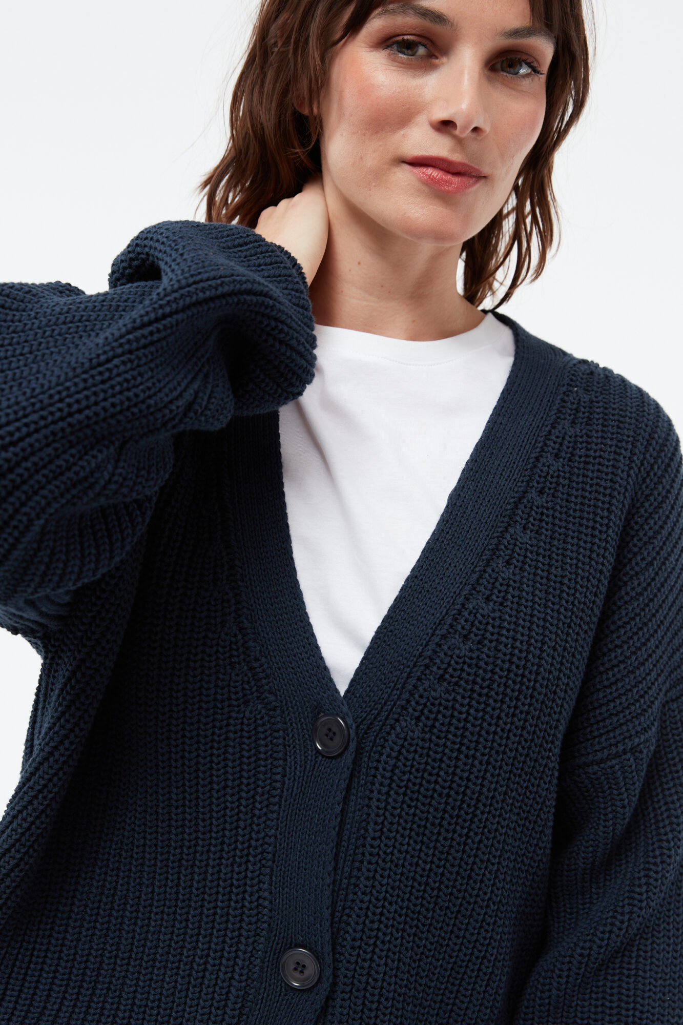 Givn Strickjacke Gbdesiree Midnight Blue 4