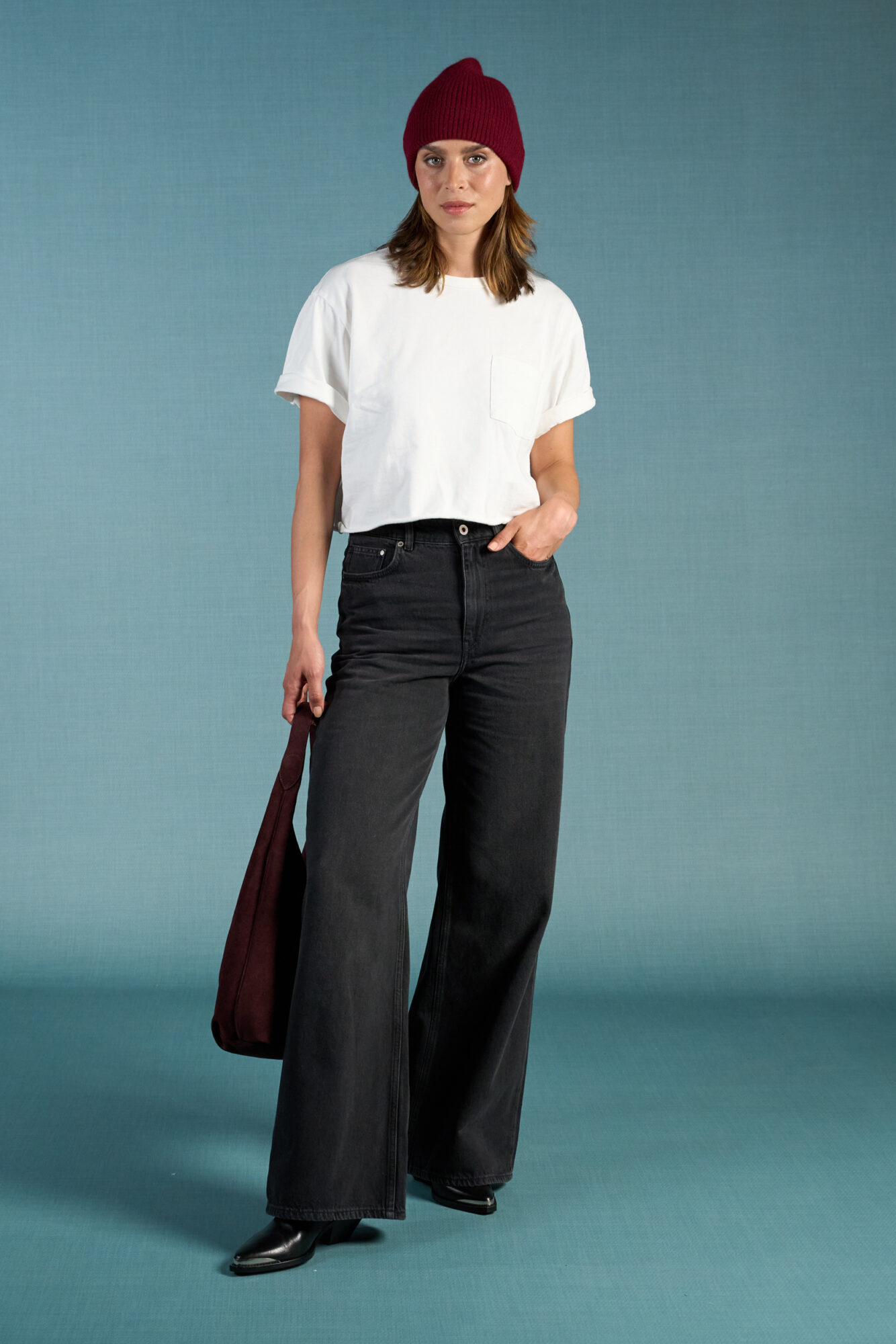 Harper Loose Flare Smoky Noir 2