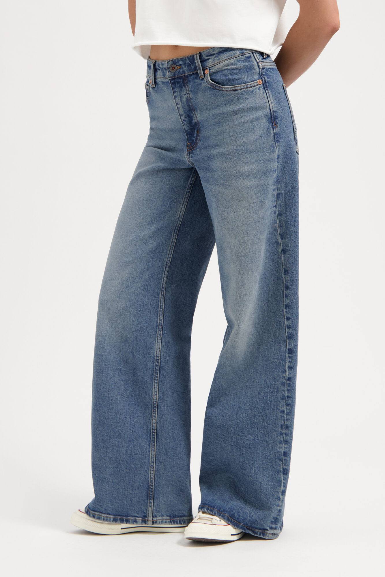 Harper Loose Flare Starlit Indigo 4