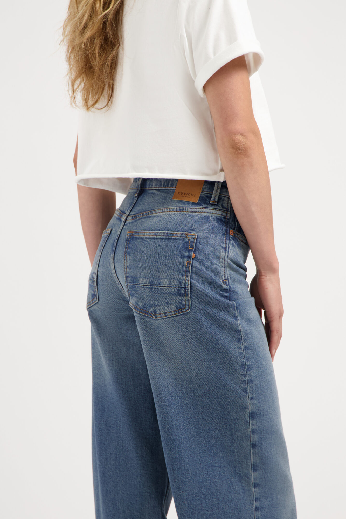 Harper Loose Flare Starlit Indigo 6