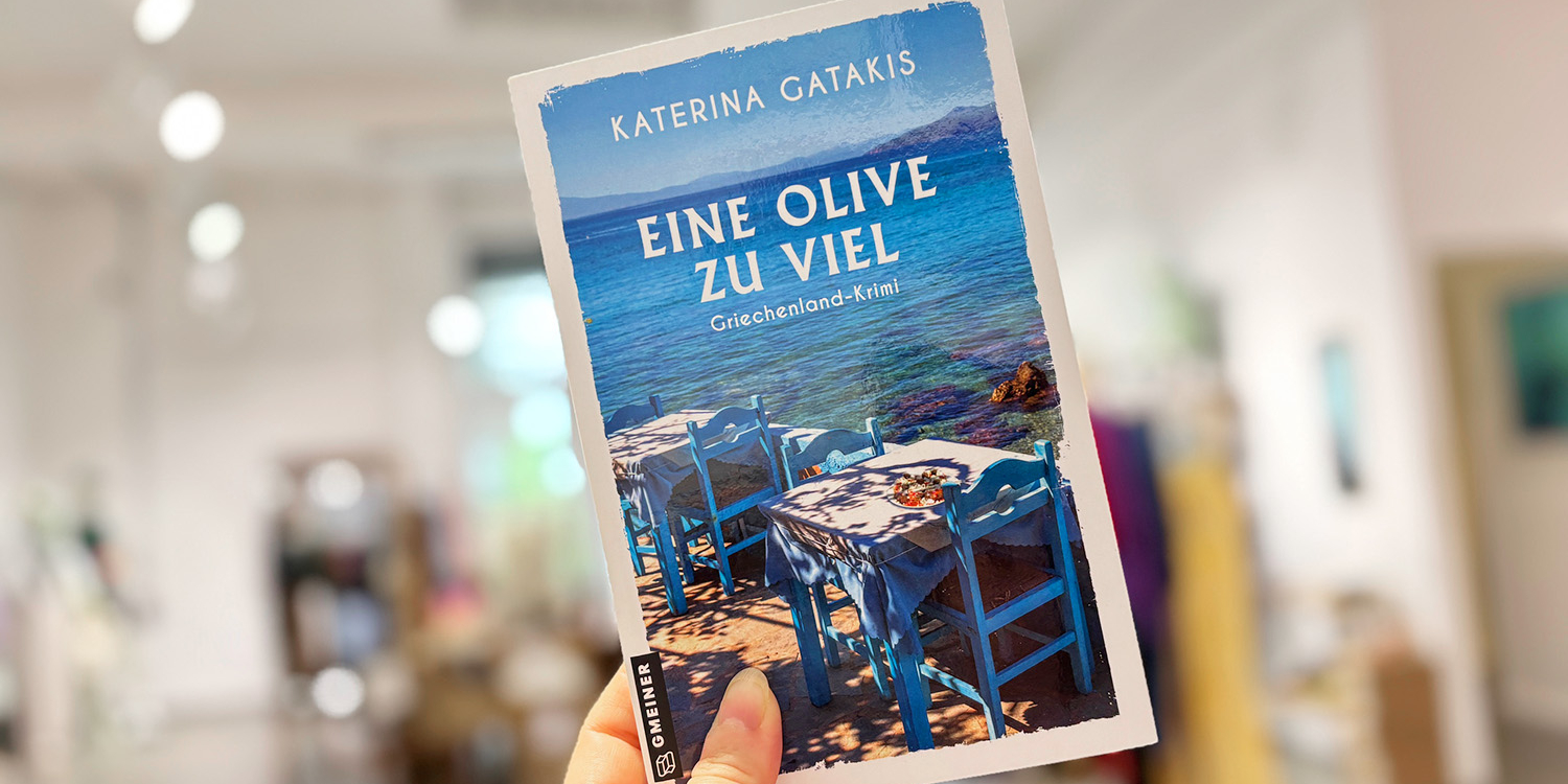 Buch eine Olive zuviel von Katerina Gatakis