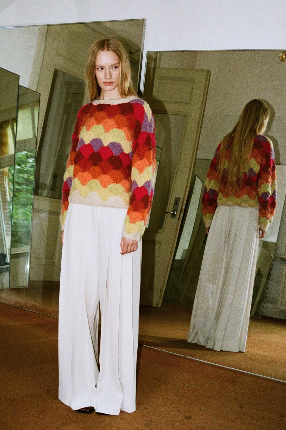 Inti Pullover Sterre Red Multi3