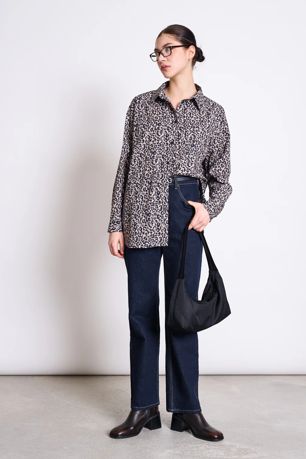Jan N June Bluse Mamro Leo Print1