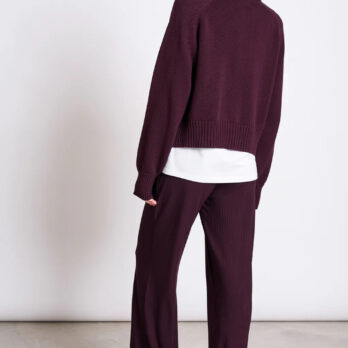 Jan N June Cardigan Sivia Cherry Lacquer